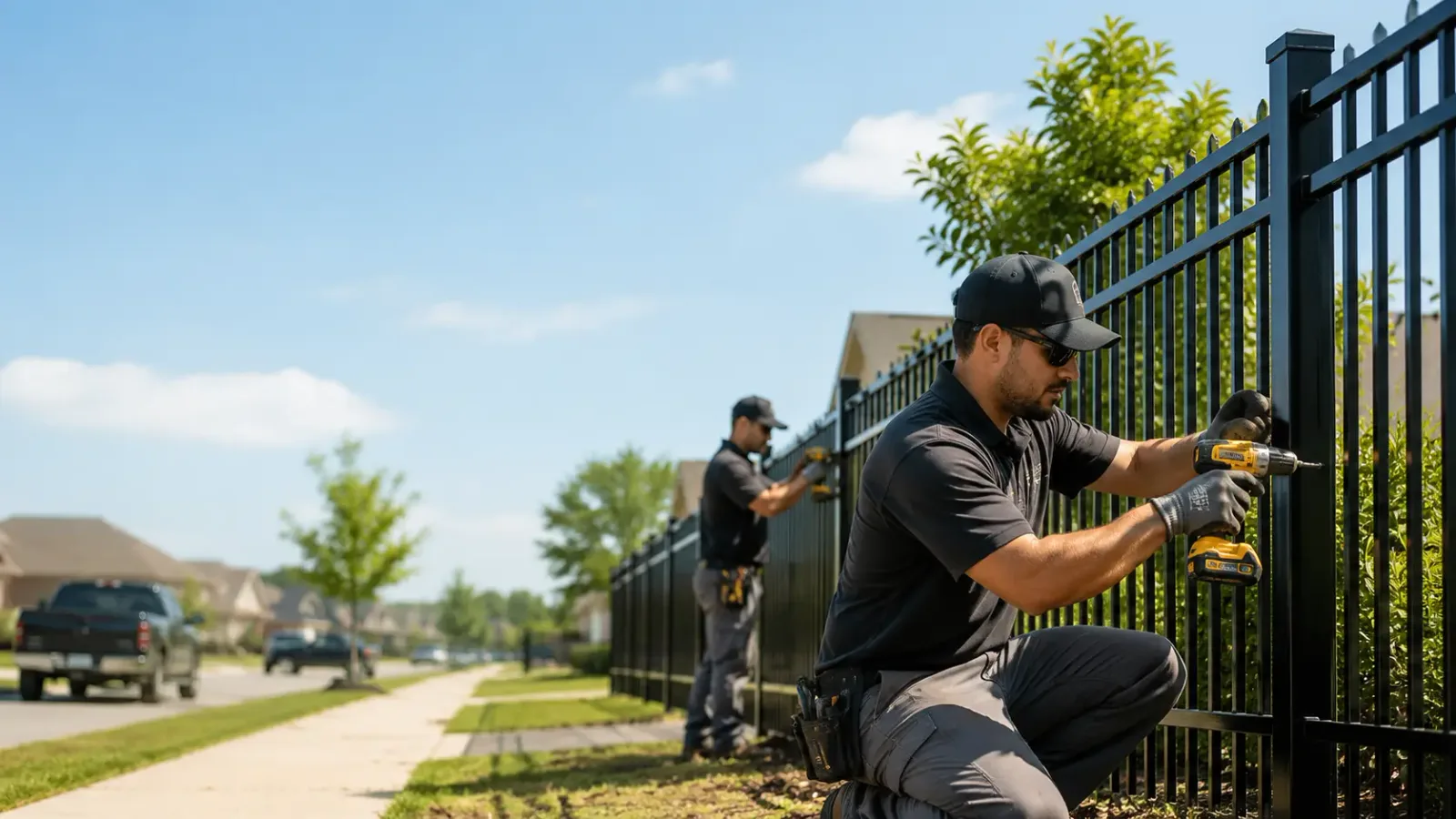 Metal Fence Installation in Naper, NE